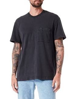 Lee Herren Relaxed Pocket Tee T Shirt, Washed Black, M EU von Lee