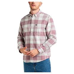 Lee Herren Riveted Shirt, Purple Storm, L EU von Lee