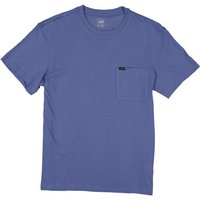 Lee Herren T-Shirt blau Baumwolle von Lee