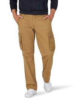 Lee Herren Wyoming Cargohose mit lockerer Passform Hose, Braun, 31W / 32L von Lee