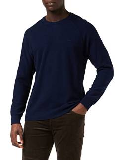 Lee Men Raglan Crew Knit Pullover Sweater, Sky Captain, Large von Lee