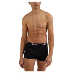 Lee Men's 2-Pack Trunks, Black Black, X-Large von Lee