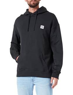 Lee Men's CORE Loose Hoodie Hooded Sweatshirt, Washed Black, XX-Large von Lee