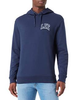 Lee Men's Hoodie Hooded Sweatshirt, Navy, Medium von Lee