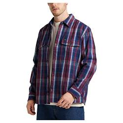 Lee Men's Loose Overshirt Shirt, Velvet Beet, X-Large von Lee