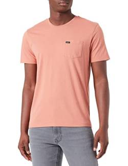 Lee Men's Pocket Tee T-Shirt, Rust, Small von Lee