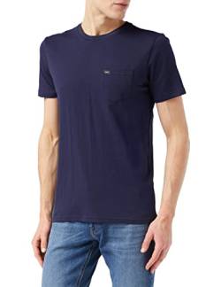 Lee Mens Pocket Tee T-Shirt, Navy, XXL von Lee
