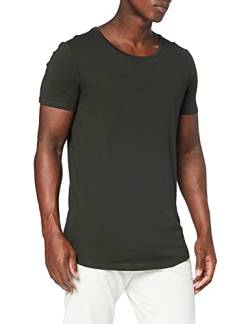 Lee Mens Shaped Tee T-Shirt, Serpico Green, M von Lee