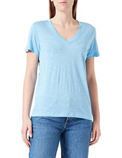 Lee Women's V Neck Tee T-Shirt, Shasta Blue, X-Small von Lee