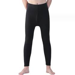 Left Girl Winter Herren Warme Unterwäsche Baumwolle Leggings Enge Männer Lange Unterhosen Plus Size Warme Mann Thermo-für Männer,Schwarz,5XL von Left Girl