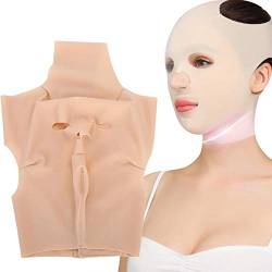 Face Lifting Bandage, gute Elastizität 360 Grad atmungsaktive dünne Gesichtsbandage, Hautpflege Kinnpflege für Frauen Mädchen von Leftwei