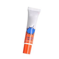 Feuchtigkeitsspendender Lipgloss, Mini Liquid Moisturizing Lipstick Lip Tint Lipgloss Lip Stain Care Toot Glow Oil Lipgloss für Frauen Plumping Non Stick Glitter Shine Lip Glossy (süße Orange) von Leftwei