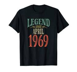 Legend Since April 1969 Birthday T-Shirt von Legend Birthday Designs Co.