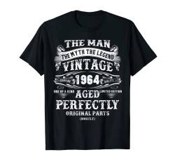 Vintage-Geschenke zum 59. Geburtstag für Männer, Männer, Legenden geboren im Jahr 1964 T-Shirt von Legendary Man Birthday My Legendary Father