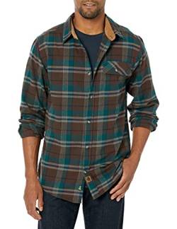 Legendary Whitetails Herren Buck Camp Flanellhemd Button-Down-Shirt, Smoky Mountain Plaid, 3X-Large von Legendary Whitetails