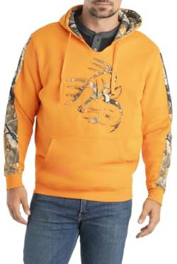 Legendary Whitetails Herren Camo Outfitter Hoodie Kapuzen-Sweatshirt, Inferno, 3X-Large Tall von Legendary Whitetails