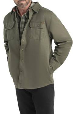 Legendary Whitetails Herren Journeyman Rugged Shirt Jacke, Dark Army, XXL von Legendary Whitetails