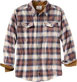 Legendary Whitetails Herren Legendäres Flanellhemd Button-Down-Shirt, Firestone Plaid, X-Large von Legendary Whitetails