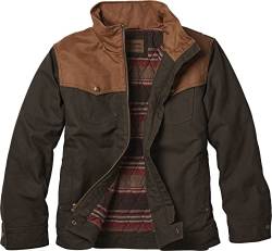 Legendary Whitetails Herren Stockyards Bozeman Westernmantel aus Leinen Jacke, Coon, Large von Legendary Whitetails