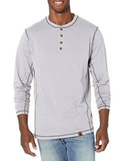 Legendary Whitetails Men's Maverick Slub Henley Shirt, Athletic Heather, XX-Large von Legendary Whitetails