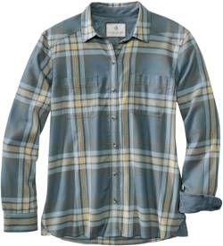 Legendary Whitetails Women's Standard Legendary Flannel Shirt, Pacific Harbor Plaid, Medium von Legendary Whitetails