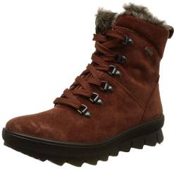 Legero Damen NOVARA warm gefütterte Gore-Tex Schneestiefel, Wood (BRAUN) 3410, 38 EU von Legero