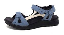 Legero Siris Damen Offene Sandalen mit Keilabsatz, Indacox Blau 8600, 38 EU von Legero