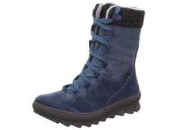 Winterboots LEGERO "NOVARA" Gr. 38, blau (jeansblau) Damen Schuhe Snowboots Reißverschlussstiefeletten von Legero