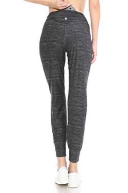 Leggings Depot Damen-Leggings mit, einfarbig, mit Print, Activewear, Jogginghose, Sweatpants, mit Bündchen - - Groß von Leggings Depot