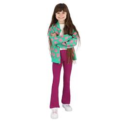 Leggings Empire Schlaghosen Mädchen Kinder Leggings Mit Weitem Bein | Baumwollhosen Elastische Flared Leggings Slim Fit Tanzhosen Jogahosen | Lange Leggings Mädchen Größen 6-13 Jahre von Leggings Empire