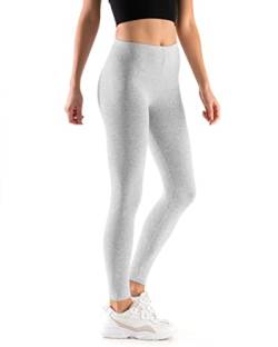 Leggins Empire Damen Leggings aus Baumwolle mit Fleecefutter Lange Winterleggings für Damen Undurchsichtig Warme Opak Gamaschen Leggings mit Fleece Innen Übergrößen 36-56 EU von Leggings Empire