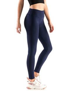 Leggins Empire Lange Damen Winterleggings hoher Taille Leggings mit Fleece-Futter Dicke hoch taillierte Baumwolle Damen-Leggings, Warme Opak Thermo-Leggings mit Fleece Innen, 35-58 EU von Leggings Empire