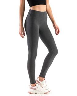 Leggins Empire Lange Damen Winterleggings hoher Taille Leggings mit Fleece-Futter Dicke hoch taillierte Baumwolle Damen-Leggings, Warme Opak Thermo-Leggings mit Fleece Innen, 35-58 EU von Leggings Empire