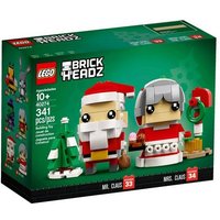 LEGO® Konstruktionsspielsteine LEGO® Brickheadz 40274 Herr und Frau Weihnachtsmann, (341 St) von Lego