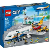 LEGO® Konstruktionsspielsteine LEGO® City 60262 Passagierflugzeug, (669 St) von Lego