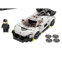 LEGO® Konstruktionsspielsteine Speed Champions Koenigsegg Jesko Rennauto, Spielzeugauto, (Geschenk Weihnachten, Geburtstag, Frauen Männer Kinder, 280 St., Baukasten Erwachsene, Kinder Sale), Bausteine Konstruktionssteine, Bausatz, Spielzeug, Klemmbausteine von Lego