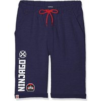 LEGO® Shorts LEGO® NINJAGO Kindershorts kurze Hosen Jungen + Mädchen für Schule, Sport, Kita Dunkelblau Gr.104 116 128 140 von Lego