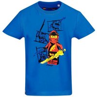 LEGO® T-Shirt LEGO® Ninjago T-Shirt Blau - Gr. 104 116 128 140 Kinder Shirts Jungen + Mädchen 4 6 8 10 Jahre von Lego