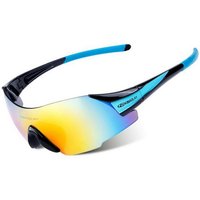 LeiGo Fahrradbrille Radsportbrille, Fahrradbrille, Fahrradbrille, Mountainbike-Brille, Outdoor-Sport Lauf-Sonnenbrille, randlose Sonnenbrille, UV-Schutz von LeiGo