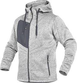 Leib Wächter Casual - Line Strickjacke unisex (weiß, XS) von Leib Wächter