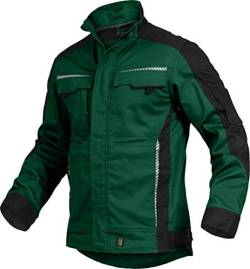 Leib Wächter Flex-Line Herren Arbeitsjacke Bundjacke (3XL, Grün/Schwarz) von Leib Wächter