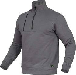 Leib Wächter Flex-Line Troyer Pullover Arbeitspullover (grau, 5XL) von Leib Wächter