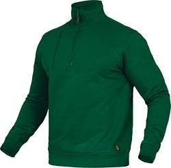 Leib Wächter Flex-Line Troyer Pullover Arbeitspullover (grün, 3XL) von Leib Wächter