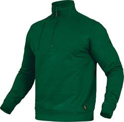 Leib Wächter Flex-Line Troyer Pullover Arbeitspullover (grün, XL) von Leib Wächter