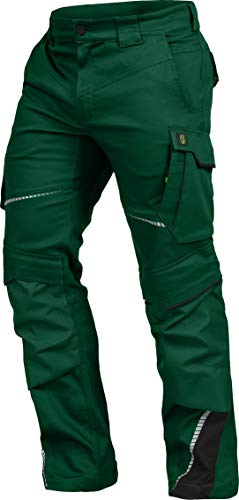 Leib Wächter Flex-Line Workwear Bundhose Arbeitshose mit Spandex (grün/schwarz, 25) von Leib Wächter