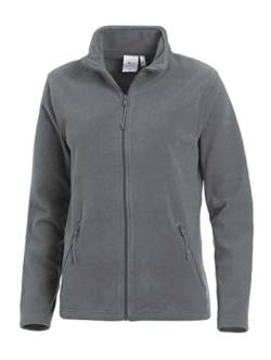 Leiber Damen-Fleecejacke 1/1 Arm 08/2662, Farbe: Anthrazit, Größe: XXL von Leiber