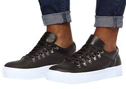 Leif Nelson Herren Schuhe Freizeitschuhe elegant Winter Sommer Freizeit Schuhe Männer Sneakers Sportschuhe Laufschuhe Halbschuhe LN150; Größe 42, Schwarz von Leif Nelson