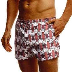 Leif Nelson Herren Sommer Badehosen Männer Badeshorts mit Taschen Schwimmhose Schwimmshorts Jungen Beachshorts Strand Shorts Kurze Hosen Freizeithosen LN92605 Small Mehrfarbig von Leif Nelson