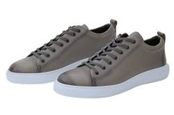 Leif Nelson Sneaker Herren Schuhe Leder Freizeitschuhe Freizeit Männer Sportschuhe Laufschuhe Jungen Halbschuhe Winter Sommer LN-612 Anthrazit 40 von Leif Nelson