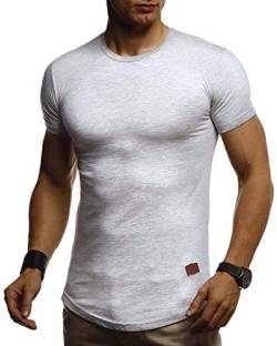 Leif Nelson -T Shirt Herren für Sports & Outdoor | Sportshirt Herren Kurzarm & Slim Fit Tshirt Herren | Teil der Herren Sportbekleidung | Manner T-Shirt | Activewear & Gym Shirt für Herren | LN-8294 von Leif Nelson